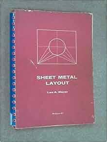 sheet metal fabrication hand book|sheet metal layout books.